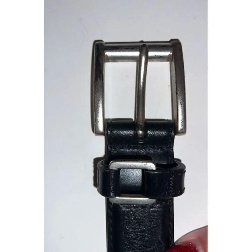 Fossil Women's‎ Leather Belt Size M Medium BT7862001 Black